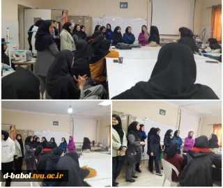 هفته پژوهش و فناوری گرامی باد.                                                                                                                                                                                                                                                                                                                                                         واحد پژوهش آموزشکده ملی مهارت دختران بابل برگزار کرد: