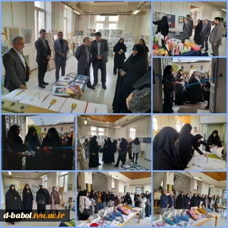 برگزاری نمایشگاه آثار گرافیکی دانشجویان آموزشکده ملی مهارت دختران بابل