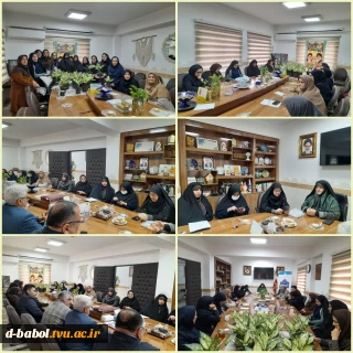 تجلیل از همکاران خانم آموزشکده ملی مهارت دختران بابل به مناسبت میلاد فرخنده حضرت فاطمه زهرا (س) و گرامیداشت روز زن و مقام مادر