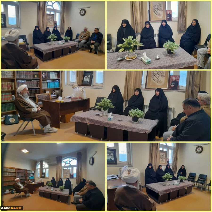 دیدار با امام جمعه محترم شهرستان بابل به مناسبت  گرامیداشت ۲۷ آذر، روز وحدت حوزه و دانشگاه  2