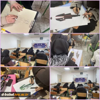 برگزاری مسابقه طراحی لباس فارغ التحصیلی در آموزشکده ملی مهارت دختران بابل