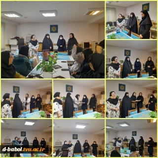 تقدیر از دانشجویان برگزیده بخشهای مختلف هفته کتاب و کتابخوانی در آموزشکده ملی مهارت دختران بابل