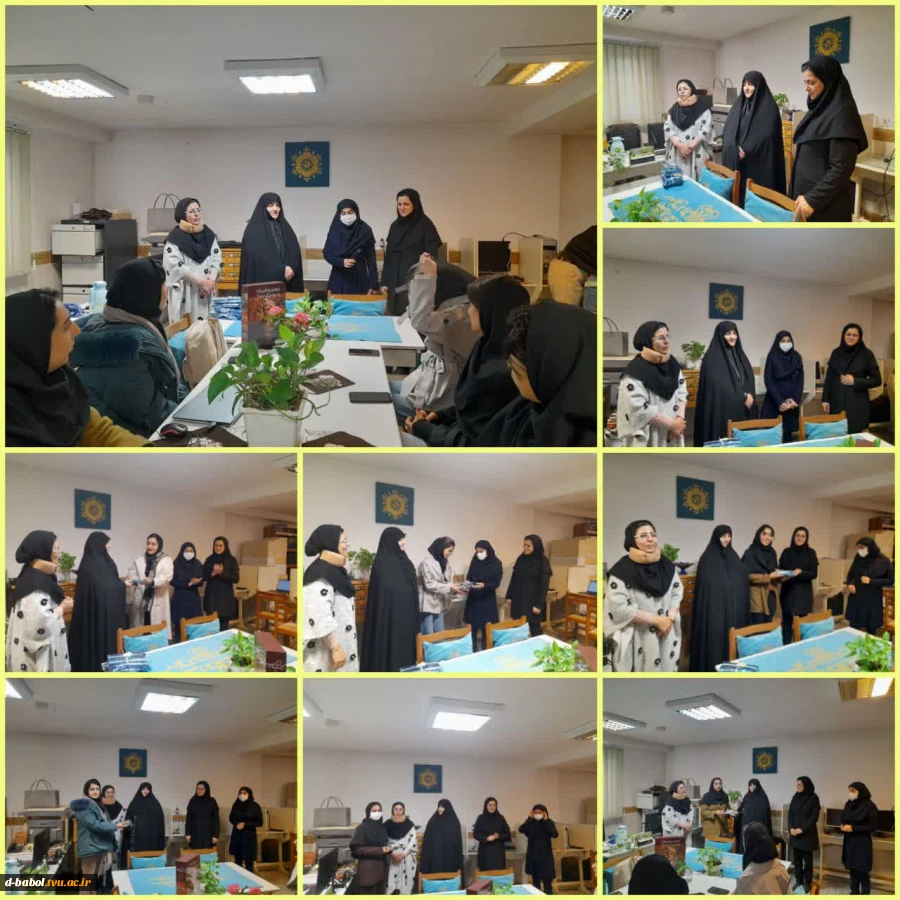 تقدیر از دانشجویان برگزیده بخشهای مختلف هفته کتاب و کتابخوانی در آموزشکده ملی مهارت دختران بابل  2