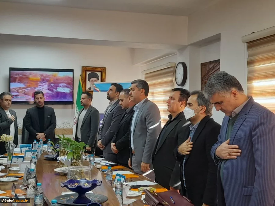 جلسه روسای دانشکده و آموزشکده های ملی مهارت ۱۲گانه استان مازندران باحضور رؤسای دانشکده و آموزشکده های ملی مهارت ۱۲گانه و هیأت رئیسه استان مازندران به میزبانی آموزشکده ملی مهارت دختران بابل برگزار گردید.  9