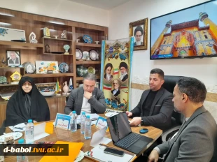 جلسه روسای دانشکده و آموزشکده های ملی مهارت ۱۲گانه استان مازندران باحضور رؤسای دانشکده و آموزشکده های ملی مهارت ۱۲گانه و هیأت رئیسه استان مازندران به میزبانی آموزشکده ملی مهارت دختران بابل برگزار گردید.  10