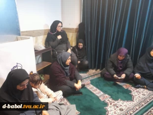 برگزاری مراسم زیارت عاشورا و عزاداری امام شناسی به مناسبت شهادت امام موسی کاظم (ص) در دانشگاه ملی مهارت واحد دختران بابل 11