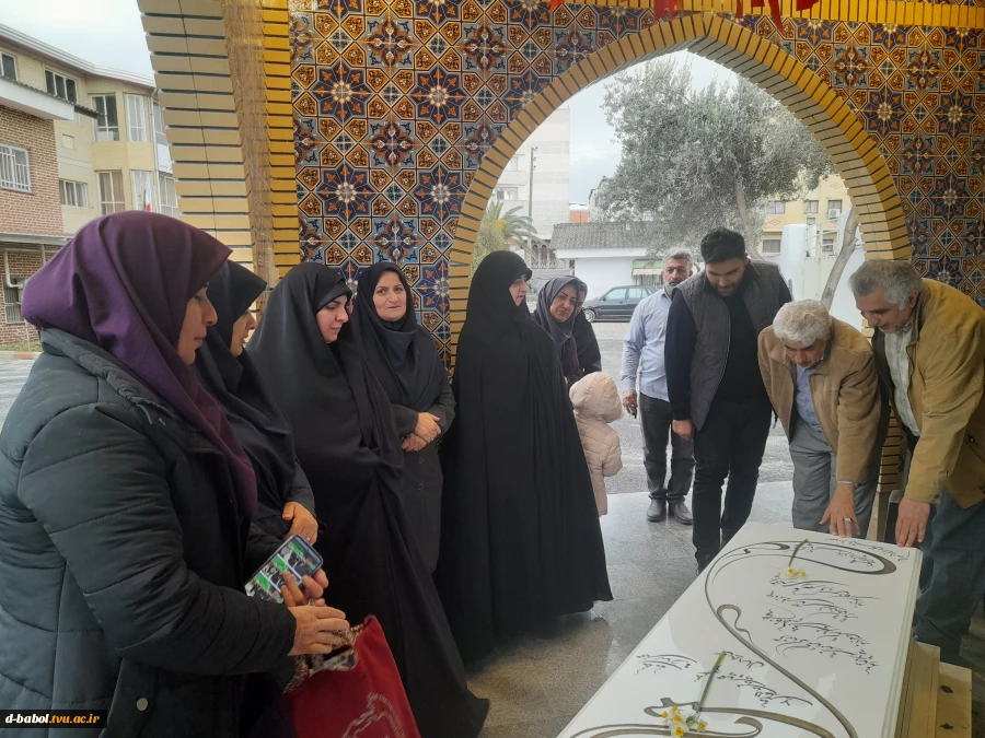 برگزاری مراسم زیارت عاشورا و عزاداری امام شناسی به مناسبت شهادت امام موسی کاظم (ص) در دانشگاه ملی مهارت واحد دختران بابل 12