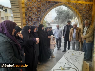 برگزاری مراسم زیارت عاشورا و عزاداری امام شناسی به مناسبت شهادت امام موسی کاظم (ص) در دانشگاه ملی مهارت واحد دختران بابل 14