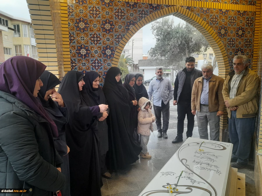 برگزاری مراسم زیارت عاشورا و عزاداری امام شناسی به مناسبت شهادت امام موسی کاظم (ص) در دانشگاه ملی مهارت واحد دختران بابل 14