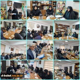 مراسم معارفه معاون آموزشی، پژوهشی و فناوری آموزشکده ملی مهارت دختران بابل