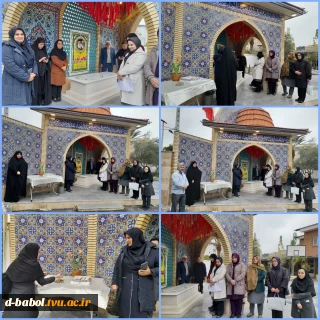 برگزاری ایستگاه صلواتی به مناسبت دهه فجر در آموزشکده ملی مهارت دختران بابل