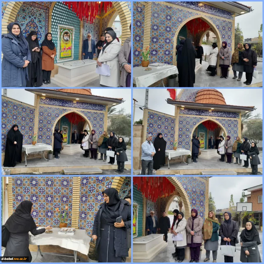 برگزاری ایستگاه صلواتی به مناسبت دهه فجر در آموزشکده ملی مهارت دختران بابل  2