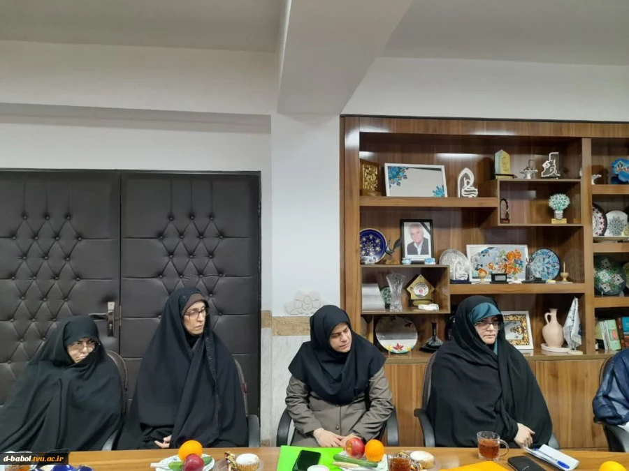 برگزاری جلسه اساتید گروه معارف در آموزشکده ملی مهارت دختران بابل 13