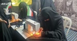 برپایی موکب دوخت و توزیع پرچم عزاداری در بابل 2