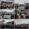 حضور ریاست، اساتید، کارکنان و دانشجویان آموزشکده ملی مهارت دختران بابل در راهپیمایی روز قدس مردم شهید پرور و ولایت مدار شهرستان بابل از میدان ولایت به سمت مصلای بابل 
 2