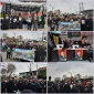 حضور ریاست، اساتید، کارکنان و دانشجویان آموزشکده ملی مهارت دختران بابل در راهپیمایی روز قدس مردم شهید پرور و ولایت مدار شهرستان بابل از میدان ولایت به سمت مصلای بابل