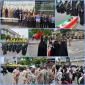 حضور ریاست، همکاران و دانشجویان بسیجی آموزشکده ملی مهارت دختران بابل در رزمایش بزرگ جان فدا برای ایران امام رضایی (ع) در سطح شهرستان، از چهارراه فرهنگ به سمت میدان ولایت شهر بابل