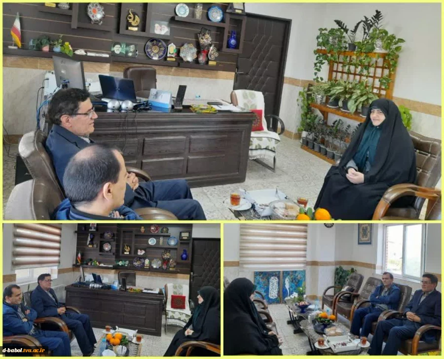 برگزاری نشست با خیر محترم جناب آقای دکتر خانپور در آموزشکده ملی مهارت دختران بابل 2