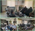 نشست صمیمی خانم دکتر ابوئی  ریاست آموزشکده ملی مهارت دختران بابل با مسئول و همکاران حوزه حراست و حفاظت فیزیکی در دفتر ریاست برگزار شد.
 2