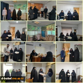 تقدیر رئیس آموزشکده ملی مهارت دختران بابل از کارکنان به مناسبت فرا رسیدن عید سعید قربان و غدیر