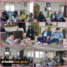 برگزاری دومین نشست با خیرین محترم جناب آقای دکتر خانپور و  آقای دکتر گودرزی در آموزشکده ملی مهارت دختران بابل