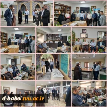 بازدید مدیرکل دفتر امور فنی و نظارت بر طرح‌های عمرانی آقای مهندس عبدی و رئیس دانشگاه ملی مهارت مازندران آقای دکتر حیاتی و هیئت همراه از آموزشکده ملی مهارت دختران بابل