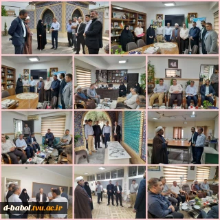 بازدید مدیرکل دفتر امور فنی و نظارت بر طرح‌های عمرانی آقای مهندس عبدی و رئیس دانشگاه ملی مهارت مازندران آقای دکتر حیاتی و هیئت همراه از آموزشکده ملی مهارت دختران بابل