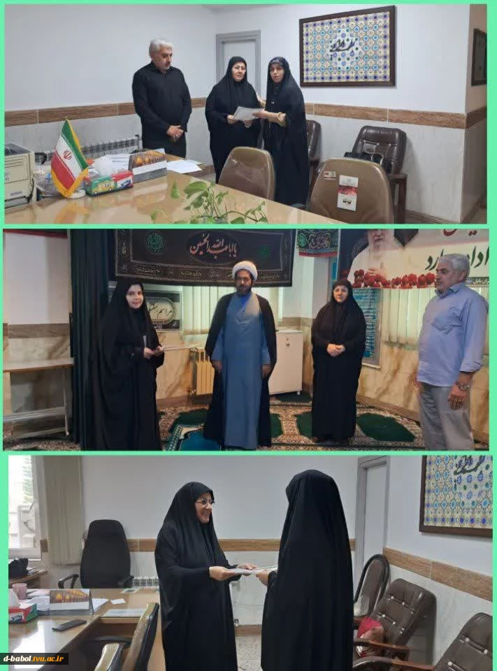 تقدیر از دانشجویان محجبه آموزشکده
ملی مهارت دختران بابل، به مناسبت هفته عفاف و حجاب  2