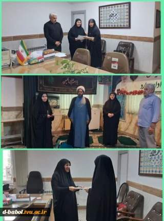 تقدیر از دانشجویان محجبه آموزشکده
ملی مهارت دختران بابل، به مناسبت هفته عفاف و حجاب