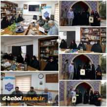 برگزاری آیین تکریم و معارفه فرمانده  پیشین و جدید بسیج دانشجویی آموزشکده ملی مهارت دختران بابل