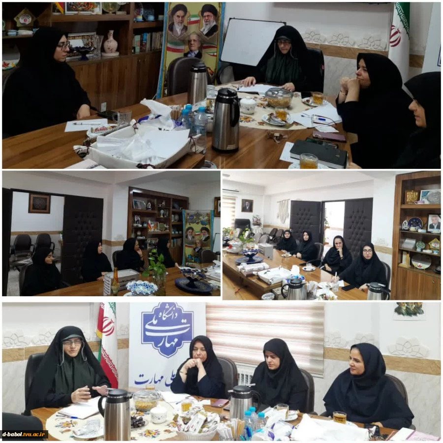 برگزاری جلسه منتخب آموزشی در آموزشکده ملی مهارت دختران بابل 2