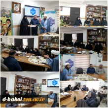 برگزاری جلسه تبیینی به مناسبت هفته دفاع مقدس در آموزشکده ملی مهارت دختران بابل