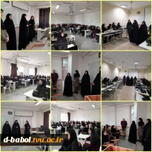 بازدید از کلاسهای حضوری با شروع سال تحصیلی جدید در آموزشکده ملی مهارت دختران بابل