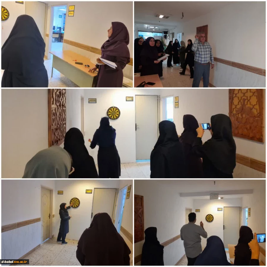 برگزاری مسابقه دارت به مناسبت گرامیداشت هفته دفاع مقدس ویژه کارکنان در آموزشکده ملی مهارت دختران بابل 
 2