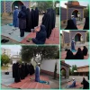 برگزاری نمازجماعت در صحن آموزشکده ملی مهارت دختران بابل  2