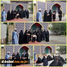 تقدیر از همکاران فرزند شهید آموزشکده دختران بابل، به مناسبت هفته گرامیداشت دفاع مقدس