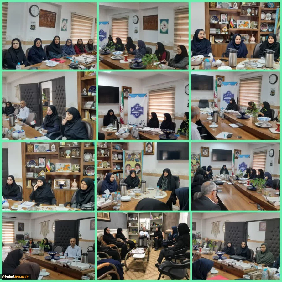 برگزاری جلسات گروههای آموزشی در آموزشکده ملی مهارت دختران بابل 2
