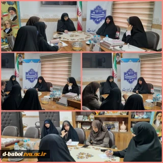 برگزاری جلسه شورای فرهنگی در آموزشکده ملی مهارت دختران بابل