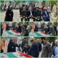 حضور فرماندهی محترم ناحیه مقاومت بسیج سپاه شهرستان بابل جناب آقای سرهنگ پاسدار جناسمی در برگزاری نمایشگاه دوخت و چاپ  پرچم مقدس سه رنگ جمهوری اسلامی ایران، در آموزشکده ملی مهارت دختران بابل