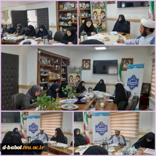 برگزاری جلسه شورای فرهنگی در آموزشکده ملی مهارت دختران بابل