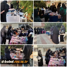 برگزاری نمایشگاه و بازارچه هفتگی دوشنبه‌های دستان خلاق؛ جلوه‌ای از هنر و نوآوری دانشجویان در آموزشکده دختران بابل